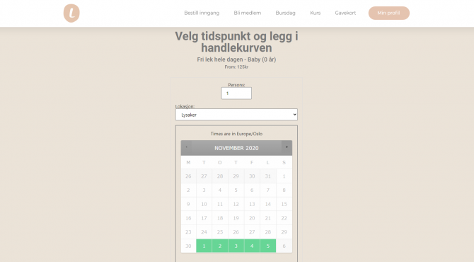lillelab-booking lillelab-booking